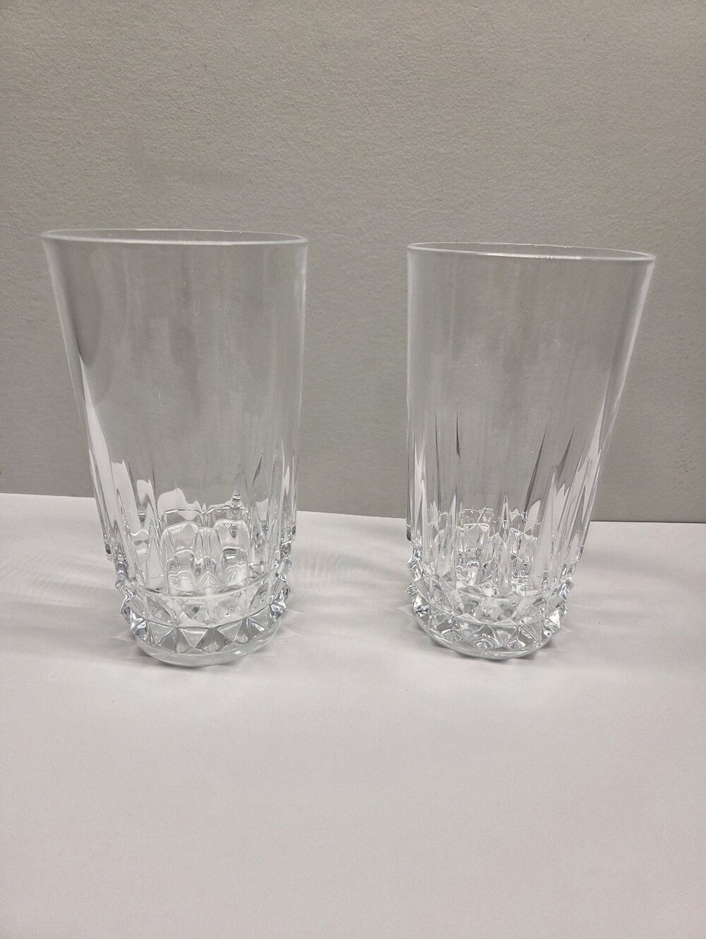 Cristal D’Arques-Durand “Tuilleries Villandry” Highball Glasses - Set of 2- 5"